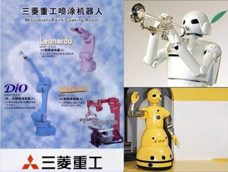 三菱噴涂機(jī)器人春節(jié)不打烊，海藍(lán)機(jī)電道一聲：新春快樂！