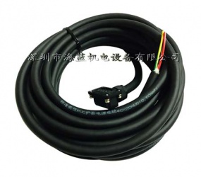三菱電機電源線MR-PWS1CBL5M-A1-L，三菱MR-JE，MR-J4,MR-J3系列電機專用