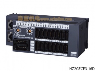 NZ2GFCE3-16DE|16點(diǎn) DC24V（源型）輸入，遠(yuǎn)程模塊、e-CON連接器、3線式