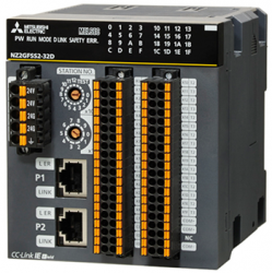 三菱cc-link NZ2GFCF1-32D 32點(diǎn) DC24V（漏型）輸入，遠(yuǎn)程模塊、FCN式